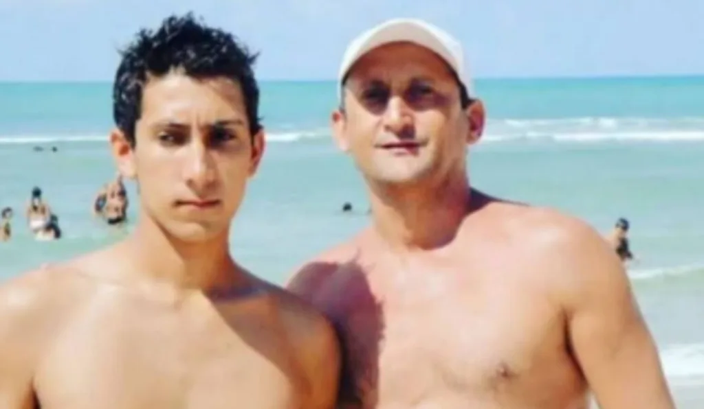 pai que morreu de infarto ao lado do filho