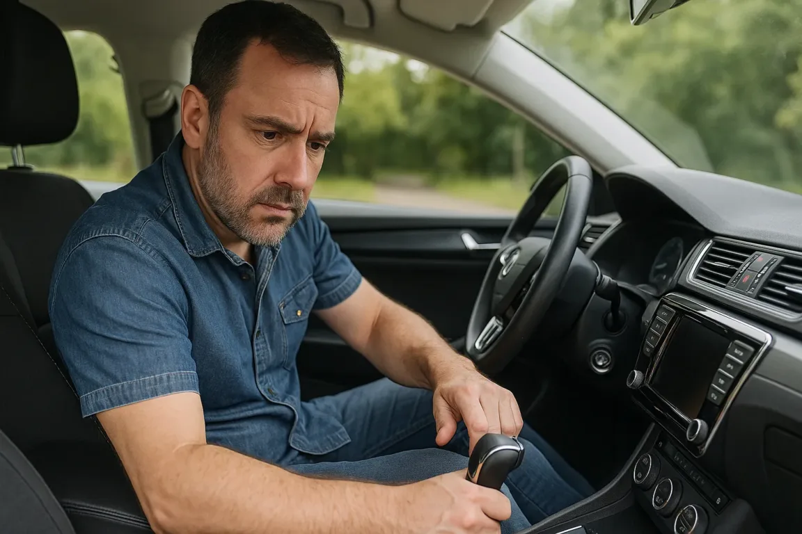 Câmbio automático com trancos