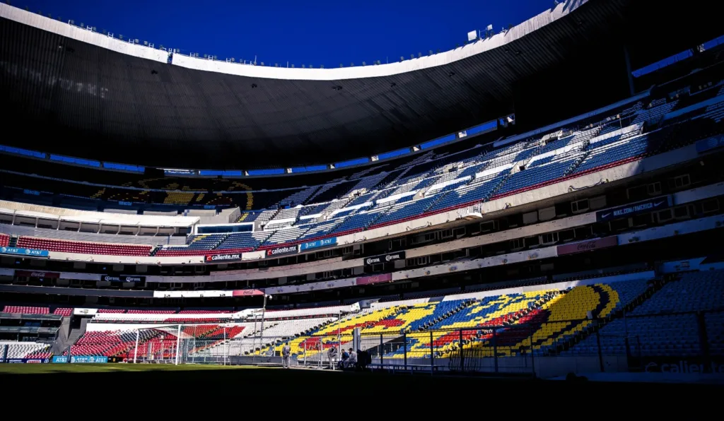 Arquibancada do Estádio Azteca