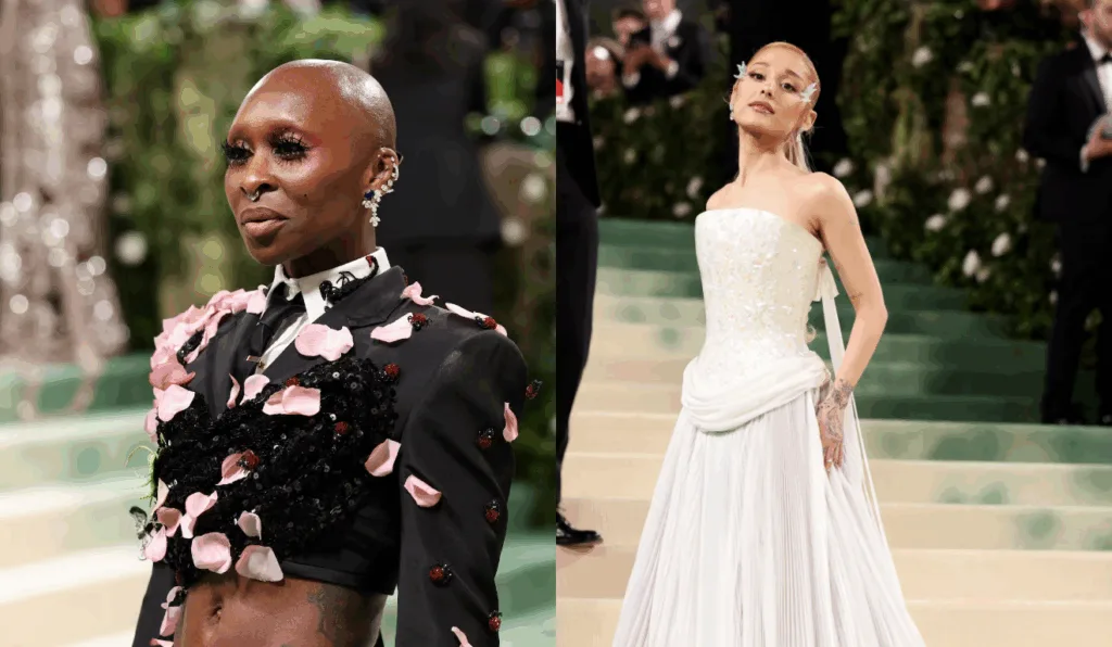 Foto da Cynthia Erivo e Ariana Grande.