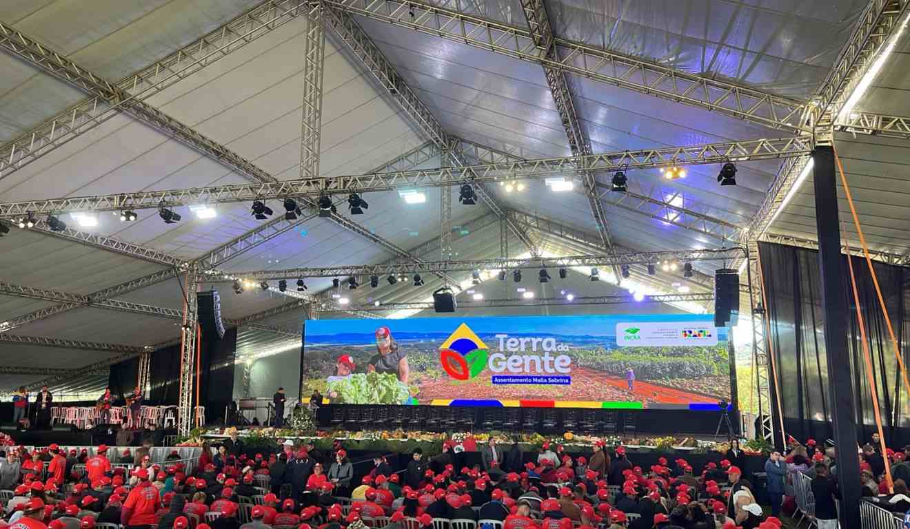 Encontro com Lula no Paraná reúne apoiadores em Ortigueira