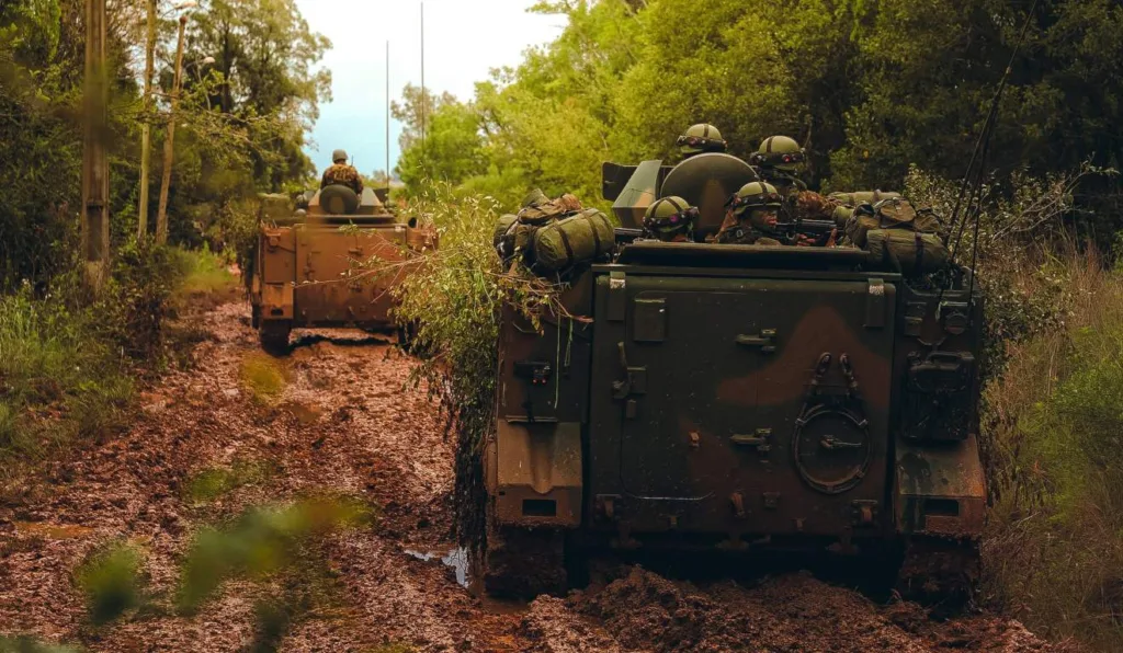 blindados do exército