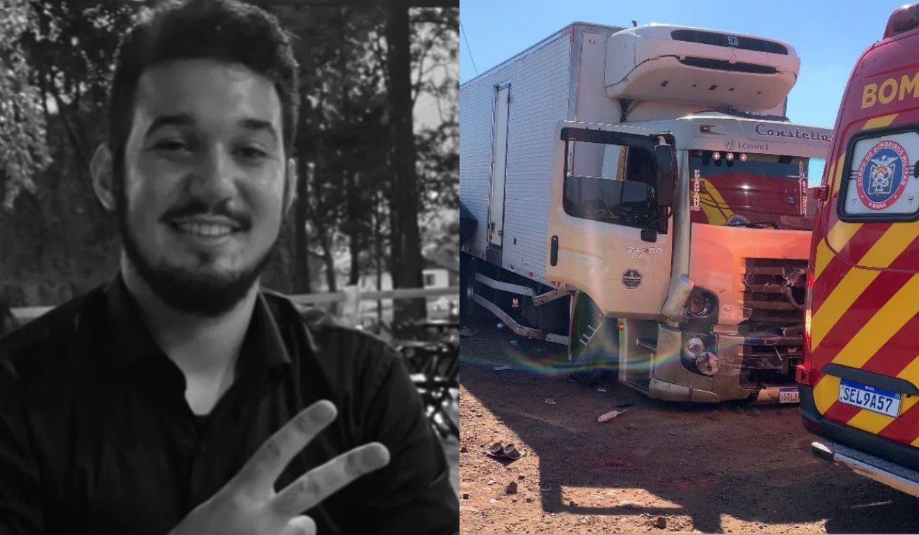 Isaac de Jesus de Oliveira, jovem professor da Unisep morto em acidente em Dois Vizinhos