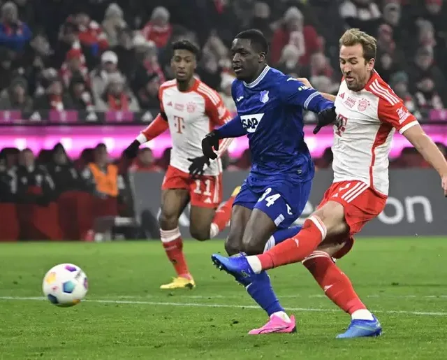 TSG Hoffenheim e Bayern München em jogo