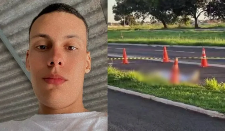 Matheus sofreu um acidente de moto e morreu na Avenida Duque de Caxias
