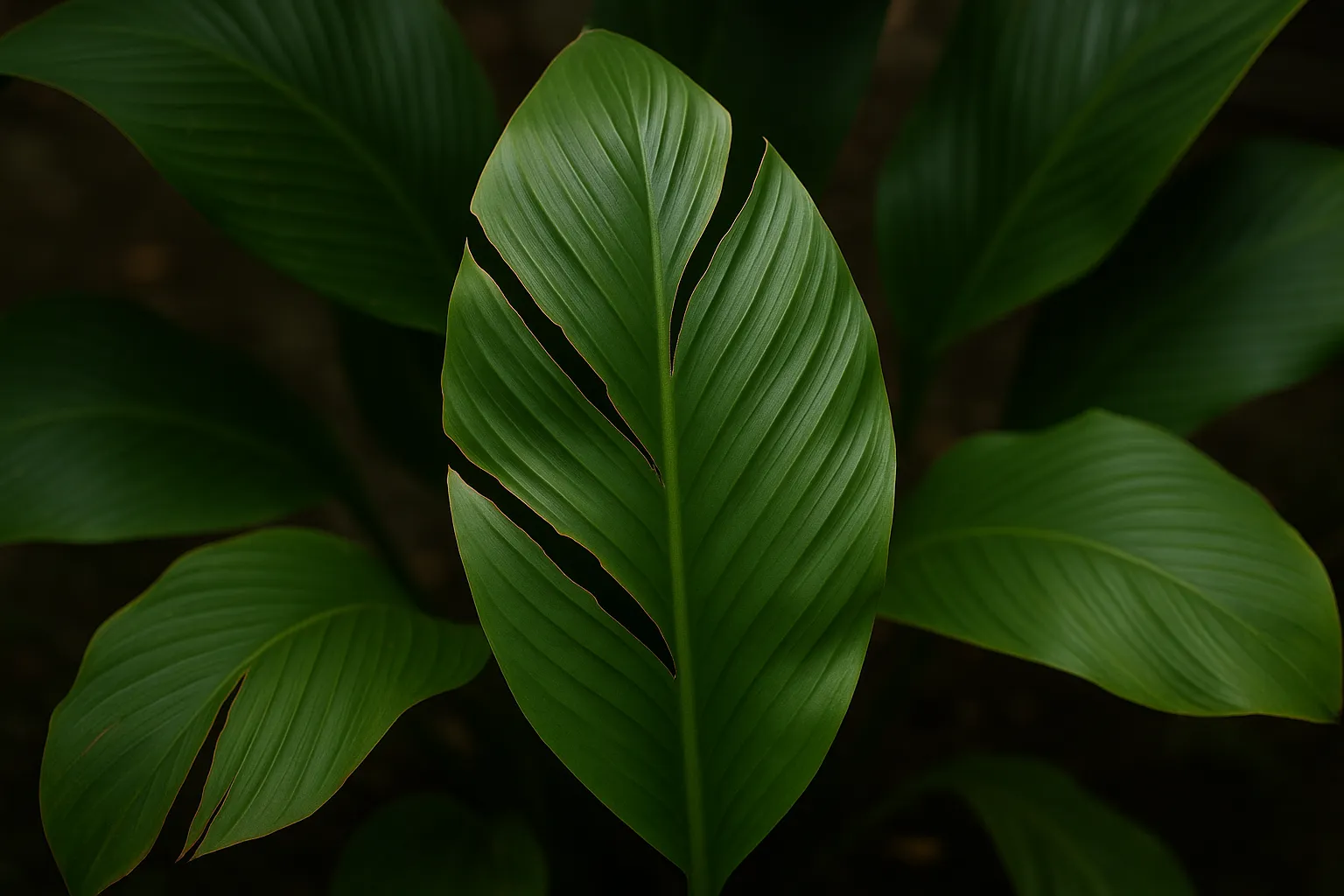 Ciclanto com folhas rasgando Veja se isso é normal ou não