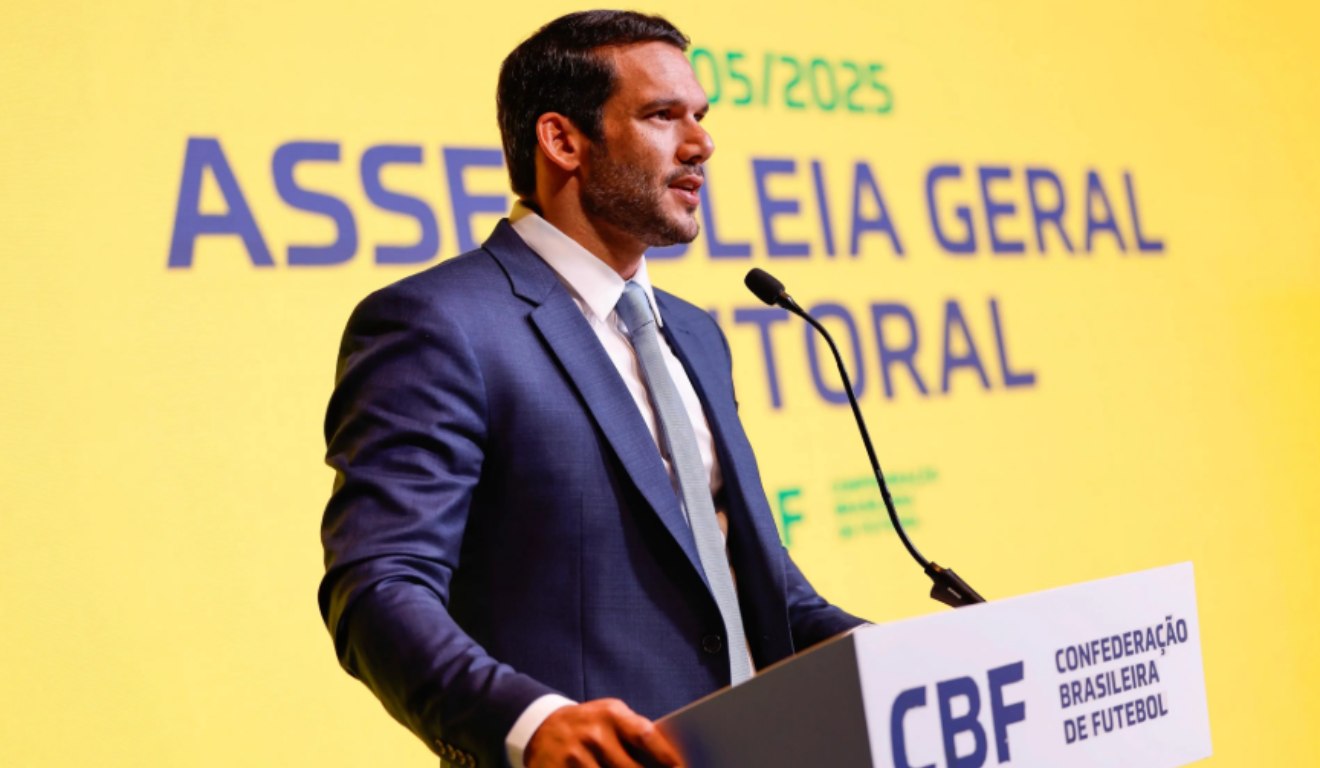 Samir Xaud é o novo presidente da CBF.