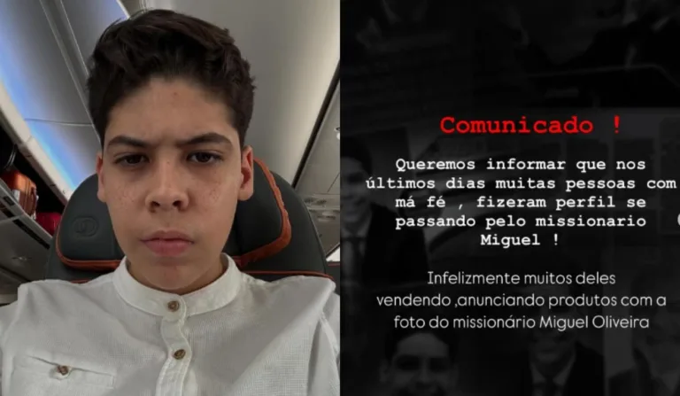 mensagem publicada pelos pais de miguel oliveira