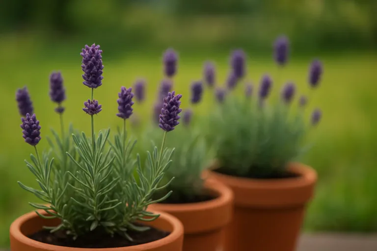 Lavanda em vasos o aroma que humanos amam e mosquitos detestam