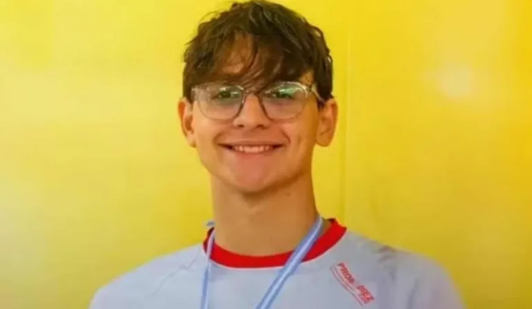 adolescente que ficou paraplégico na competição de natação
