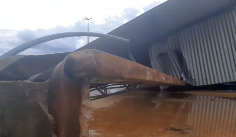 Vendaval provocou destruição em municípios do Oeste do Paraná