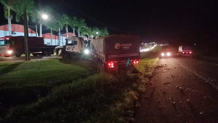 Caminhoneiro preso após acidente