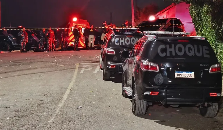 Viaturas do BP Choque