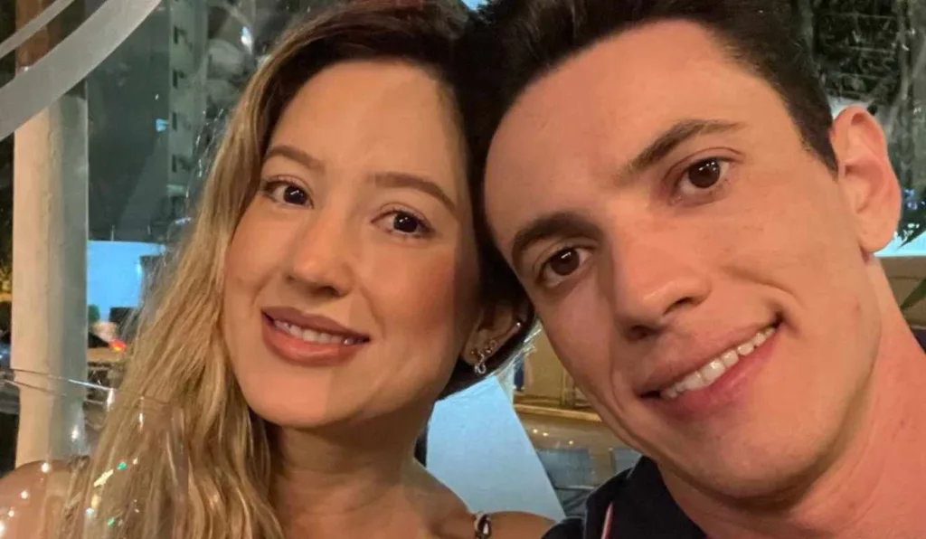 Larissa Talle Leôncio Rodrigues e o marido, o médico Luiz Antonio Garnica