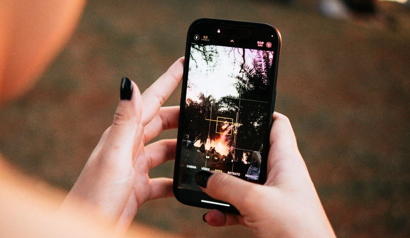 fotografia com o celular