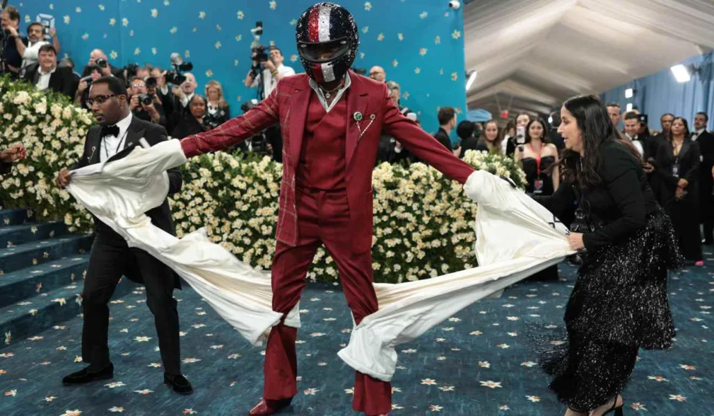 Damson Iris no Met Gala 2025.