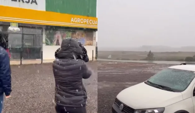 Neve em São José dos Ausentes