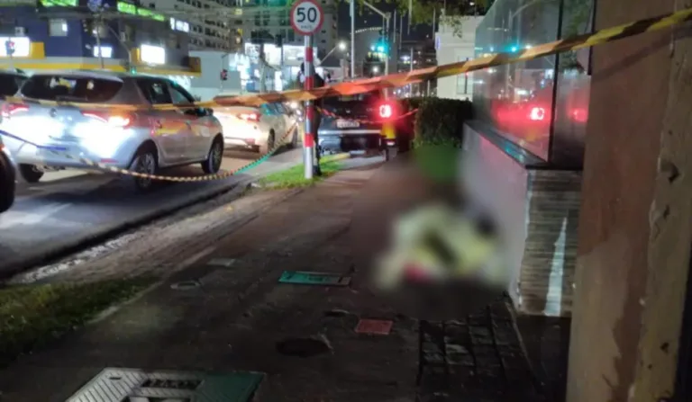 Corpo encontrado em calçada de avenida