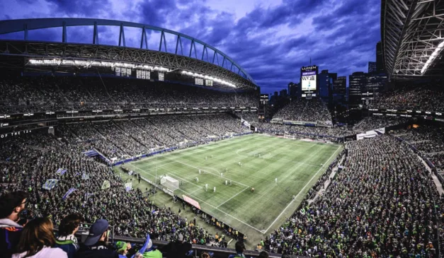 Lumen Field, o local da partida entre River Plate x Urawa Reds (Foto: Divulgação / Seattle Sounders)