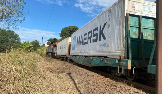 homem em situação de rua dorme sobre os trilhos e morre após ser atropelado por trem em Apucarana, norte do Paraná