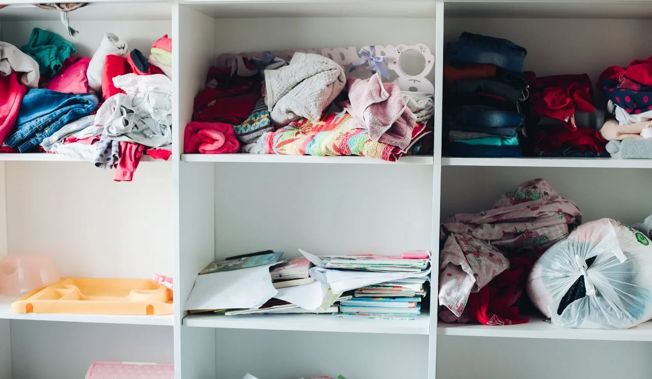 Dicas de organização de armário