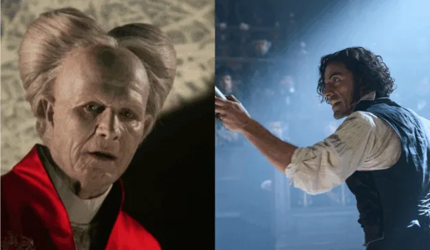 Imagem de uma das cenas dos filmes 'Dracula: A Love Tale' e 'Frankenstein'.