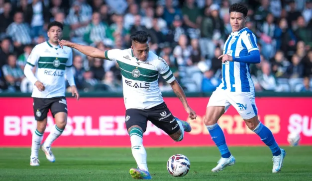 Sebastian Gómez em Coritiba x Avaí