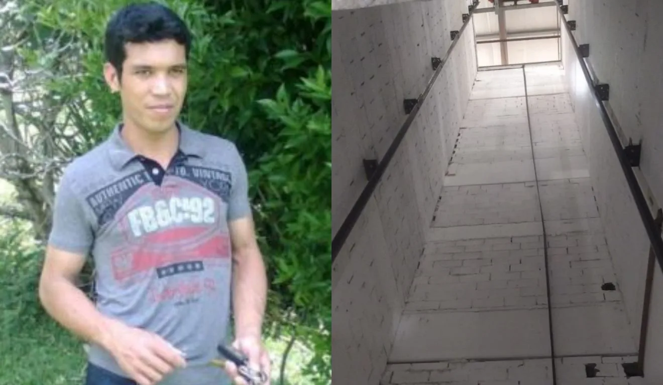 Queda de elevador durante manutenção causou a morte de um funcionário