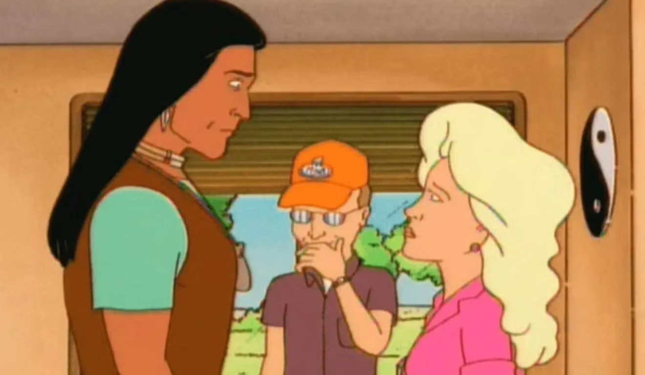 John Redcorn na série Rei do Pedaço