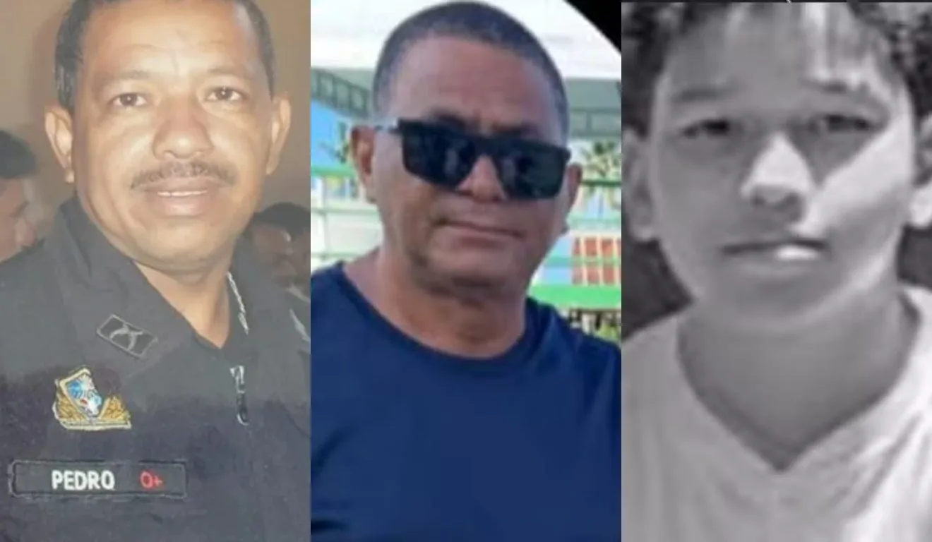 Policial faz família refém