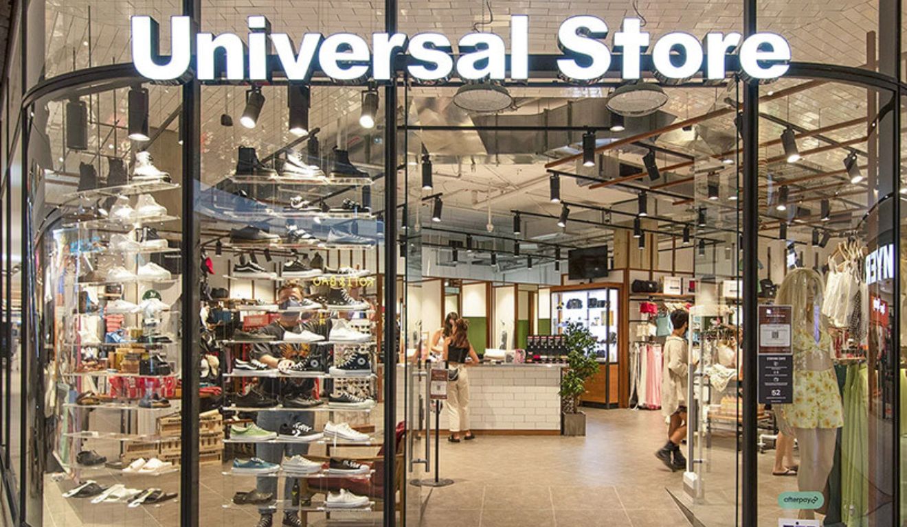 Universal Store é uma das principais lojas de roupas e acessórios da Austrália