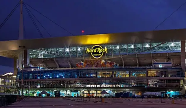 Hard Rock Stadium, local da partida entre Bayerns de Munique x Boca Juniors (Foto: Divulgação/Conmebol)