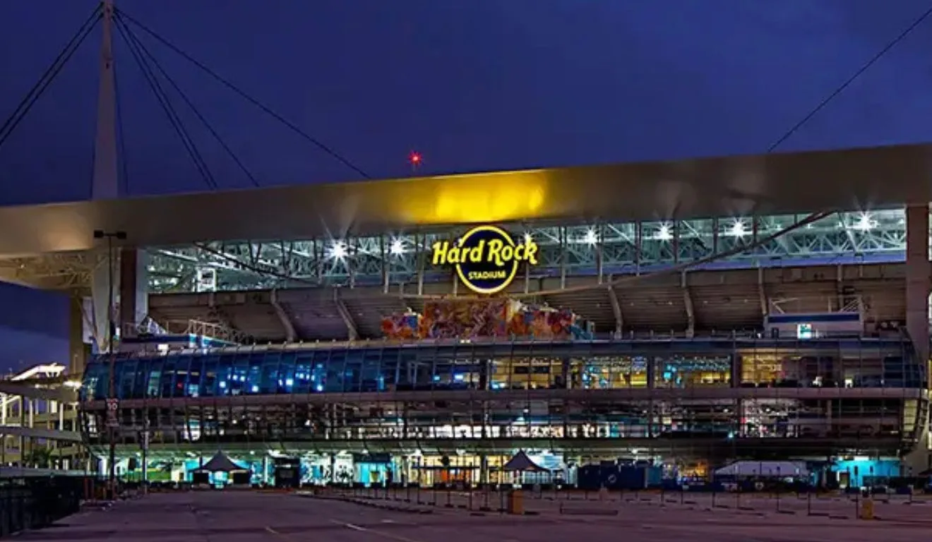 Hard Rock Stadium, local da partida entre Bayerns de Munique x Boca Juniors (Foto: Divulgação/Conmebol)