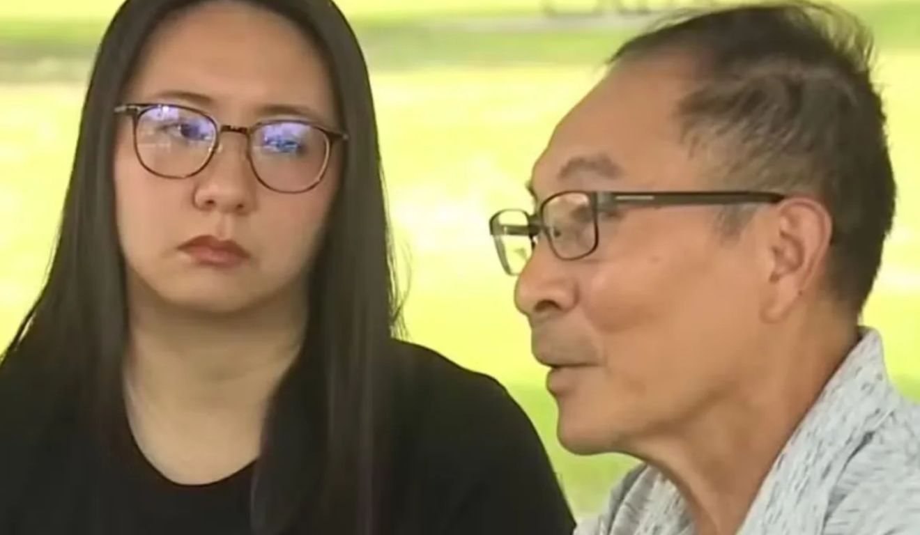 Idoso e filha; vítima caiu em golpe milionário