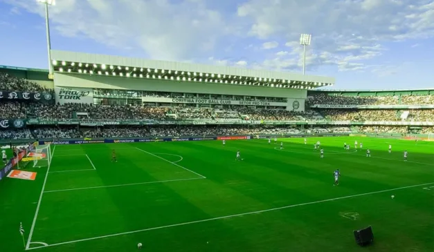 Couto Pereira será sede de Coritiba x Cuiabá neste domingo (22),.
