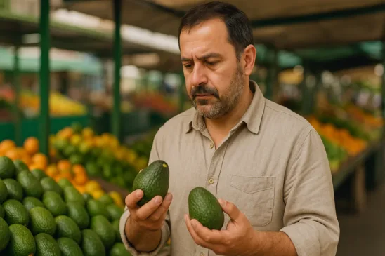 Dica de feira como saber se o abacate vai amadurecer ou apodrecer