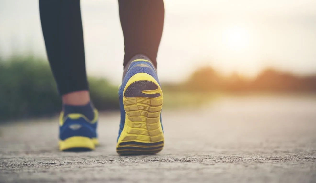 pessoa correndo em maratona