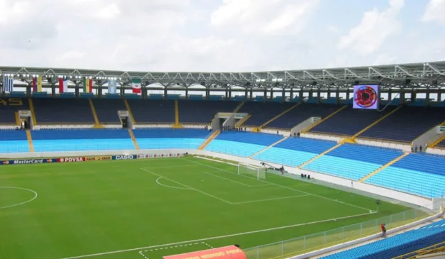 Estádio Monumental, local da partida entre Venezuela x Bolívia (Foto: Divulgação Conmebol)