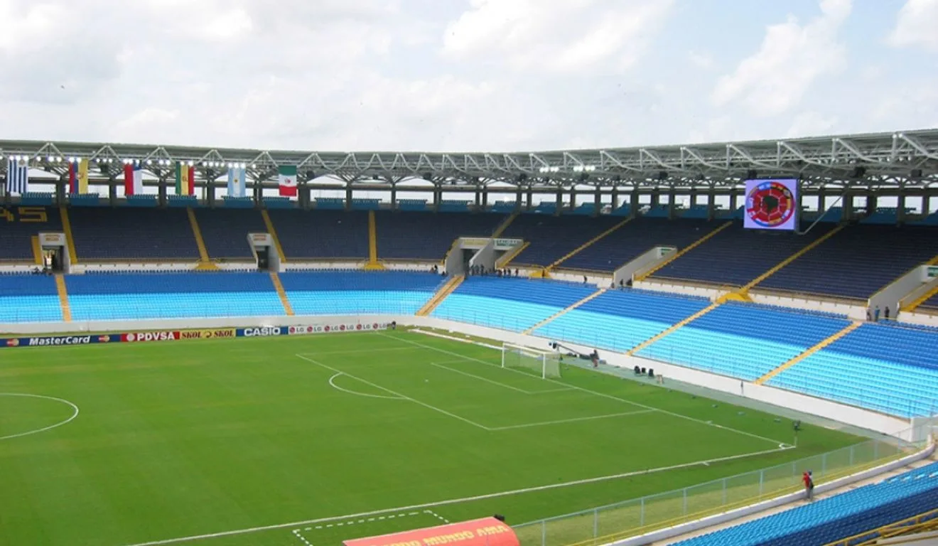 Estádio Monumental, local da partida entre Venezuela x Bolívia (Foto: Divulgação Conmebol)