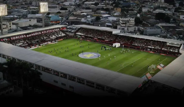 Estádio Antônio Accioly, local da partida entre Atlético-GO x Coritiba (Foto: Divulgação Atlético-GO)