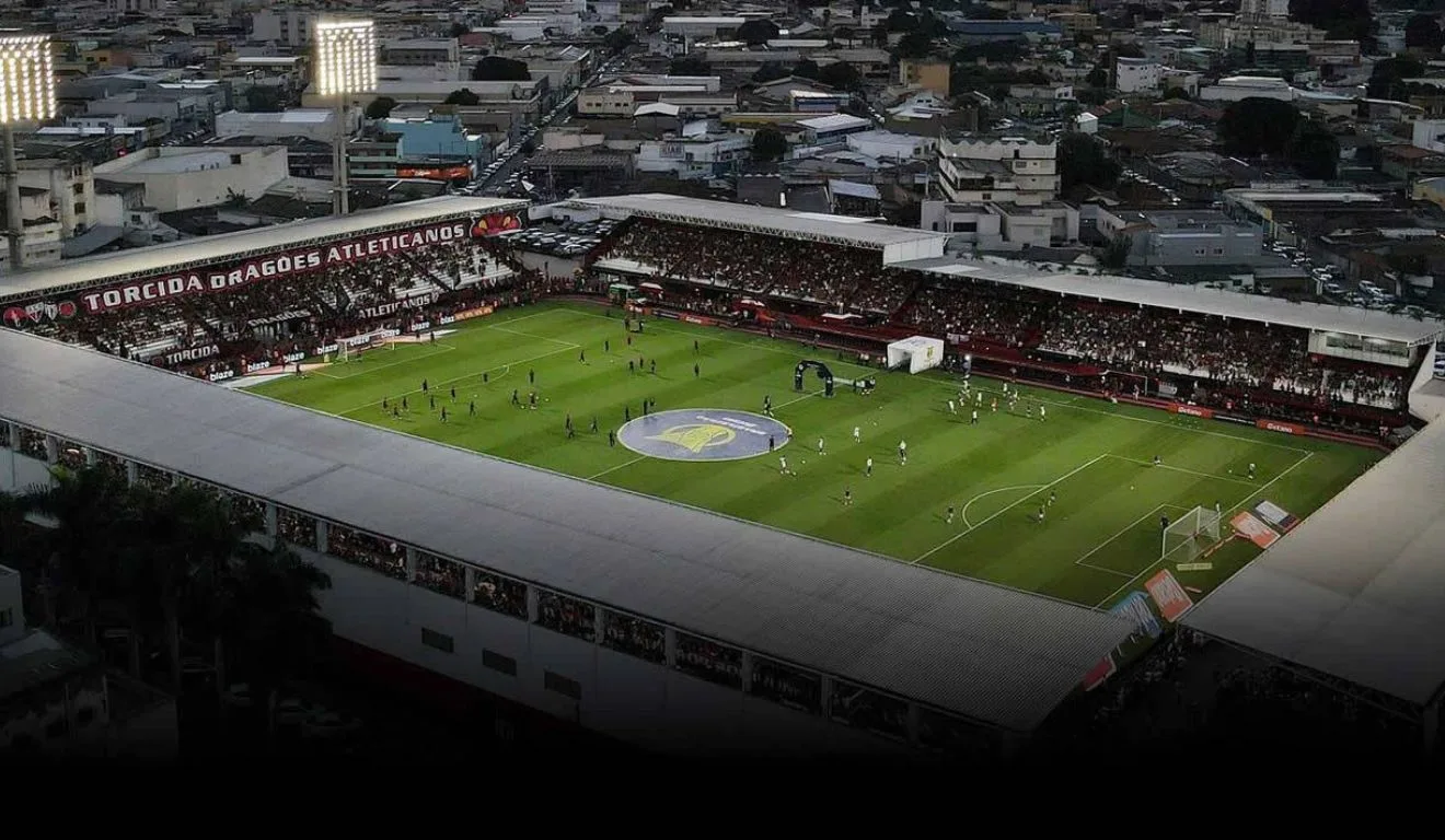 Estádio Antônio Accioly, local da partida entre Atlético-GO x Coritiba (Foto: Divulgação Atlético-GO)