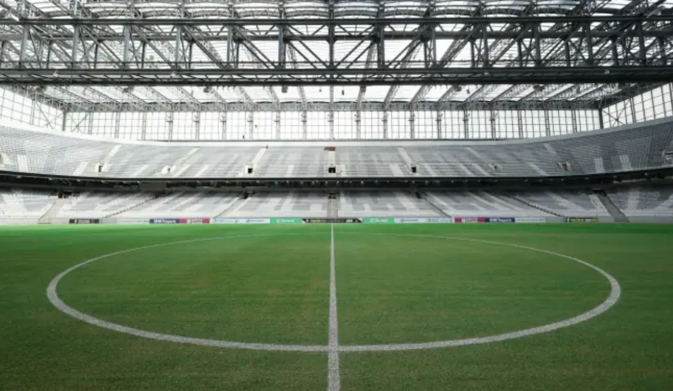 Imagem da Arena da Baixada.