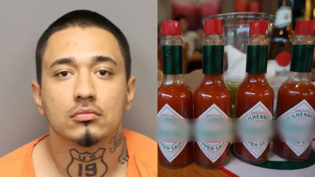 Condenado por tortura e garrafas de molho de pimenta