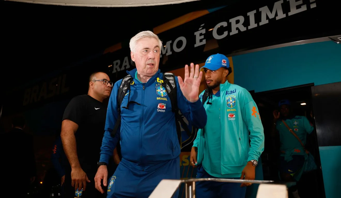 Ancelotti fará sua estreia como técnico da Seleção Brasileira (Foto: Rafael Ribeiro/CBF)