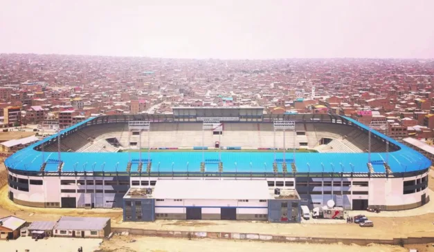Estádio El Alto, palco da partida entre Bolívia x Chile (Foto: Divulgação Always Ready)