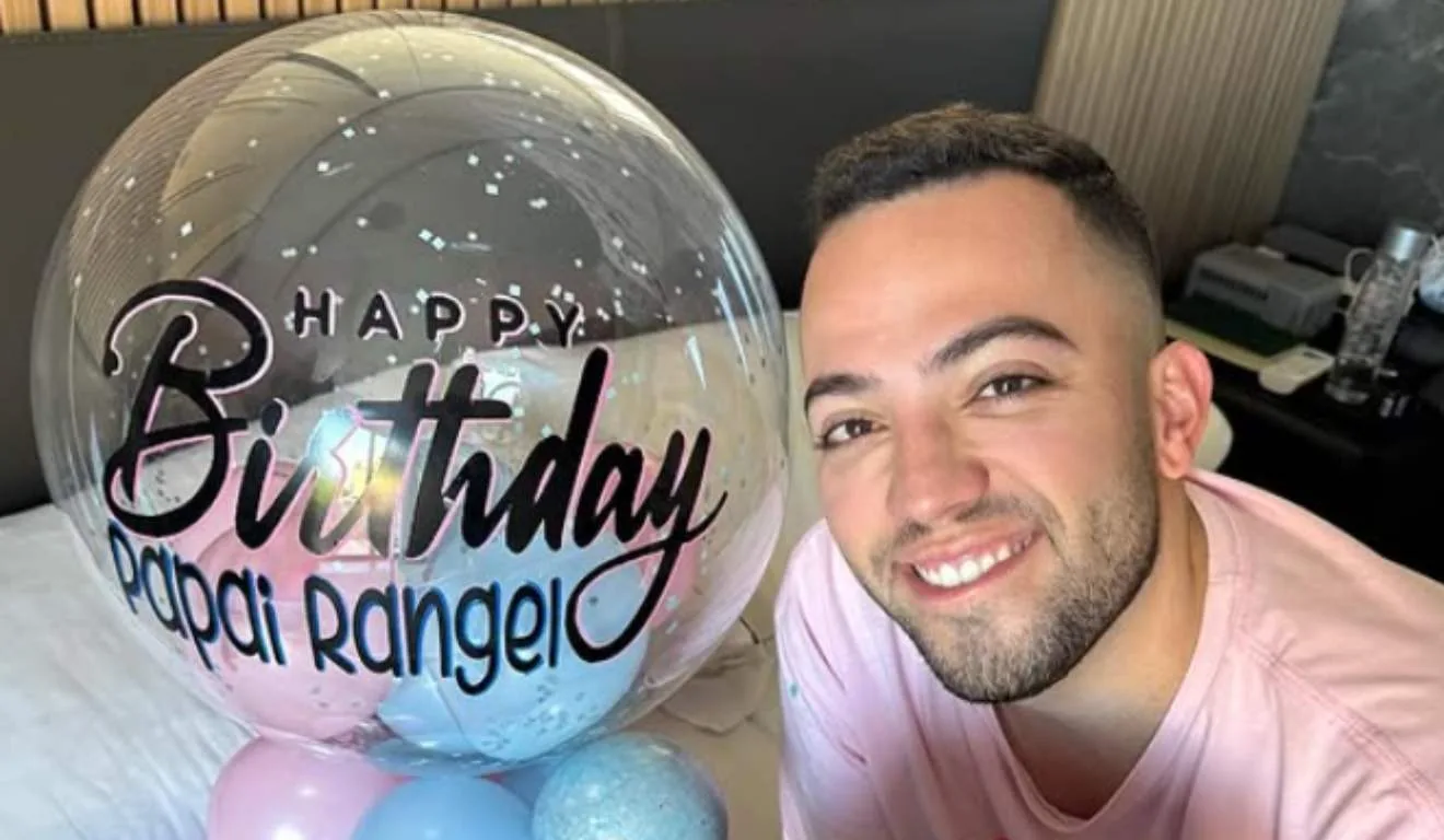 Lucas Rangel comemorando aniversário