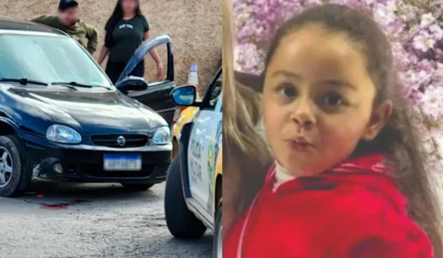 Acidente de menina de 5 anos morta em Almirante Tamandaré e vítima ao lado