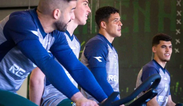 Elenco do Coritiba já treinou no novo Centro de Performance e Saúde.