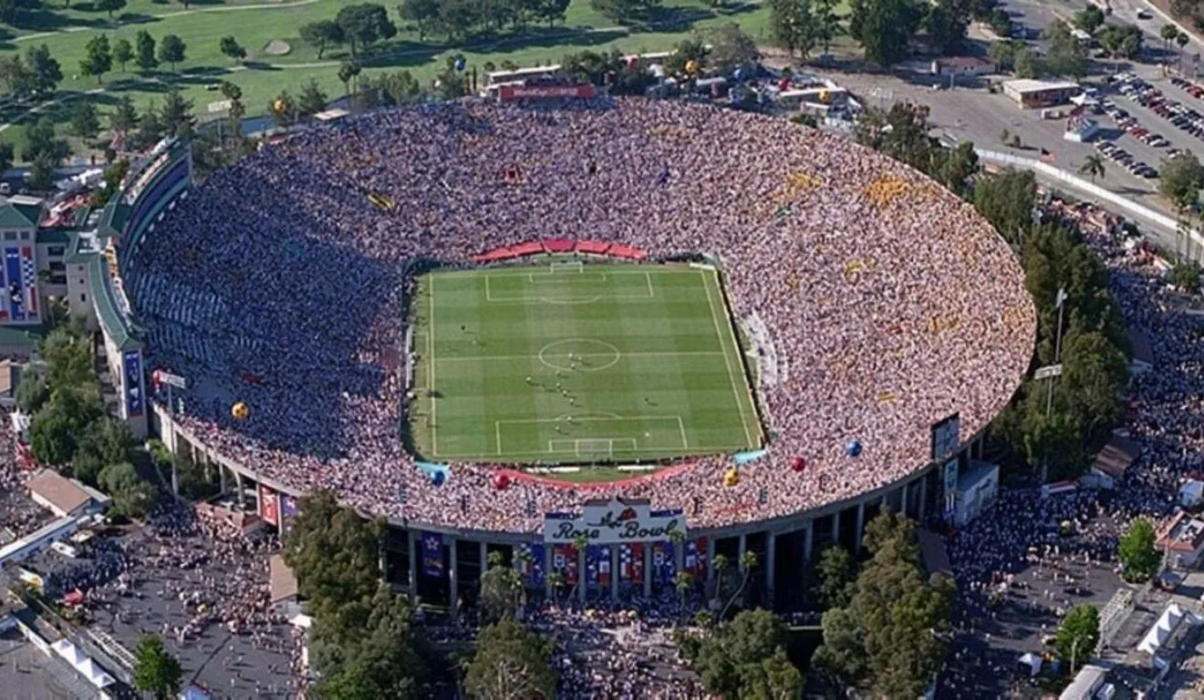 Rose Bowl, palco da partida entre Monterrey x Inter de Milão (Foto: Divulgação/Conmebol)