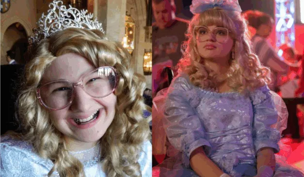 Imagem de Gypsy na vida real e na série 'The Act'